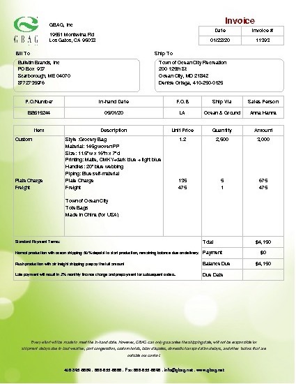 View Invoice